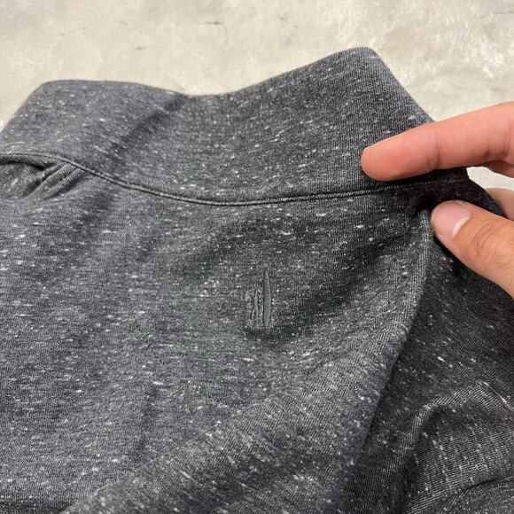 Johnnie-O Sully Sweater Mens Medium Pewter Gray 1/4 Zip Golf Performance Casual - Picture 5 of 7